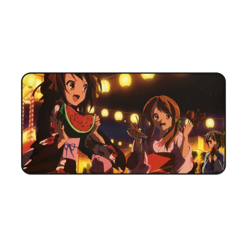 The Melancholy Of Haruhi Suzumiya Mouse Pad (Desk Mat)