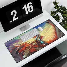 Load image into Gallery viewer, Monster Hunter Stories: Ride On Mouse Pad (Desk Mat) With Laptop
