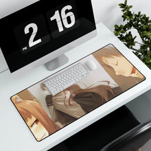 Load image into Gallery viewer, Spice and Wolf Mouse Pad (Desk Mat) With Laptop
