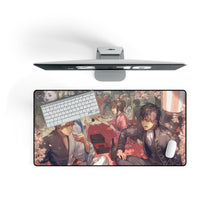 Load image into Gallery viewer, Gintama Gintoki Sakata, Kagura, Shimura Shinpachi, Toushirou Hijikata, Okita Sougo Mouse Pad (Desk Mat) On Desk
