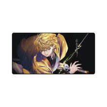 Load image into Gallery viewer, Zenitsu Agatsuma, Demon Slayer, Kimetsu no Yaiba, Mouse Pad (Desk Mat)
