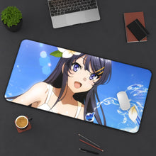 Load image into Gallery viewer, Rascal Does Not Dream Of Bunny Girl Senpai Mouse Pad (Desk Mat) On Desk
