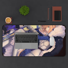 Load image into Gallery viewer, Artoria Pendragon Mouse Pad (Desk Mat) With Laptop
