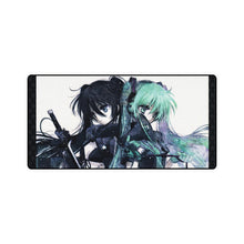 Load image into Gallery viewer, Black Rock Shooter and Hatsune Miku Mouse Pad (Desk Mat)

