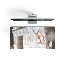 Load image into Gallery viewer, Japanese Bride Mouse Pad (Desk Mat) On Desk
