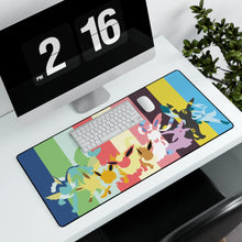 Load image into Gallery viewer, Eeveelution Mouse Pad (Desk Mat) With Laptop
