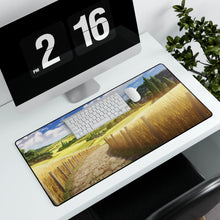 Load image into Gallery viewer, Maquia: When the Promised Flower Blooms Mouse Pad (Desk Mat) With Laptop
