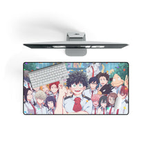 Load image into Gallery viewer, My Hero Academia Izuku Midoriya, Katsuki Bakugou, Tenya Iida, Tsuyu Asui Mouse Pad (Desk Mat) On Desk
