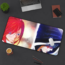 Load image into Gallery viewer, Fairy Tail Erza Scarlet, Jellal Fernandes Mouse Pad (Desk Mat) On Desk
