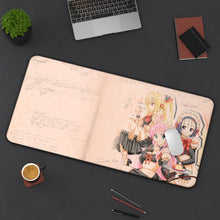 Load image into Gallery viewer, To Love-Ru Mouse Pad (Desk Mat) On Desk
