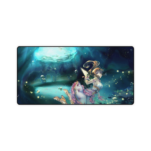 Anime Girl Mouse Pad (Desk Mat)