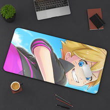 Load image into Gallery viewer, Boruto Mouse Pad (Desk Mat) On Desk
