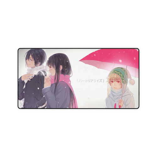 Noragami Yato, Yukine, Hiyori Iki, Noragami Mouse Pad (Desk Mat)