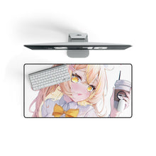 Load image into Gallery viewer, Anime Girl Mouse Pad (Desk Mat) On Desk
