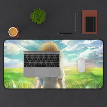 Load image into Gallery viewer, Saber (Fate Series) Mouse Pad (Desk Mat) With Laptop
