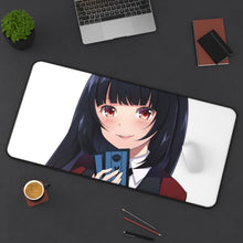 Load image into Gallery viewer, Kakegurui Yumeko Jabami Mouse Pad (Desk Mat) On Desk
