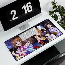 Load image into Gallery viewer, Girls und Panzer Mouse Pad (Desk Mat) With Laptop
