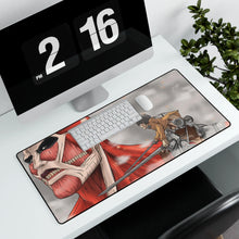 Load image into Gallery viewer, Anime Attack On Titan Mouse Pad (Desk Mat)

