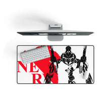 Load image into Gallery viewer, Anime Neon Genesis Evangelion Mouse Pad (Desk Mat) On Desk

