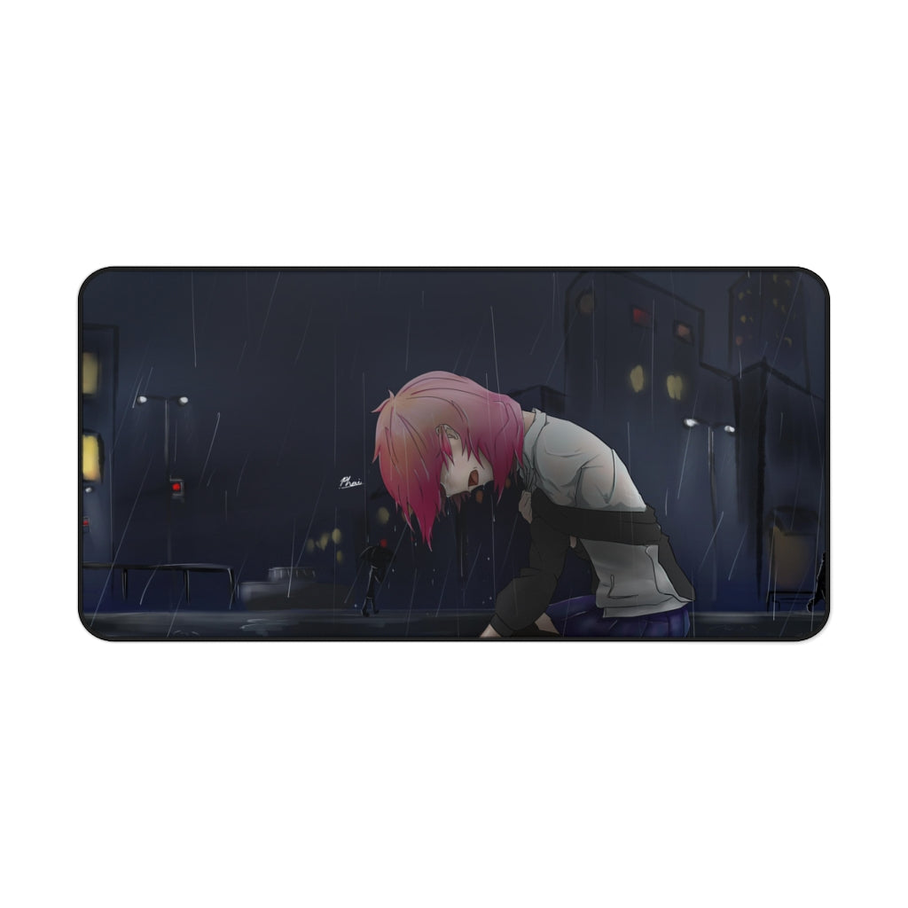 Crying girl Mouse Pad (Desk Mat) – Anime Desk Mat