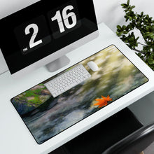 Load image into Gallery viewer, Leaf in Water Mouse Pad (Desk Mat) With Laptop
