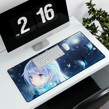 Load image into Gallery viewer, Anime Girl Mouse Pad (Desk Mat) With Laptop
