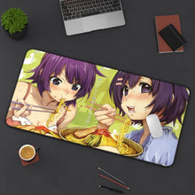 Load image into Gallery viewer, Monogatari (Series) Mouse Pad (Desk Mat) On Desk
