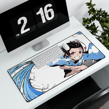 Load image into Gallery viewer, Demon Slayer: Kimetsu no Yaiba Mouse Pad (Desk Mat) With Laptop
