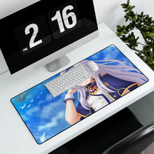 Load image into Gallery viewer, Rokudenashi Majutsu Koushi to Akashic Records Mouse Pad (Desk Mat) With Laptop
