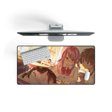 Load image into Gallery viewer, Anime Girl Mouse Pad (Desk Mat) On Desk
