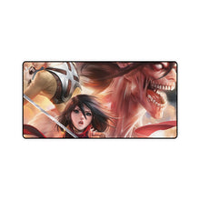 Load image into Gallery viewer, Anime Attack On Titan Mouse Pad (Desk Mat)
