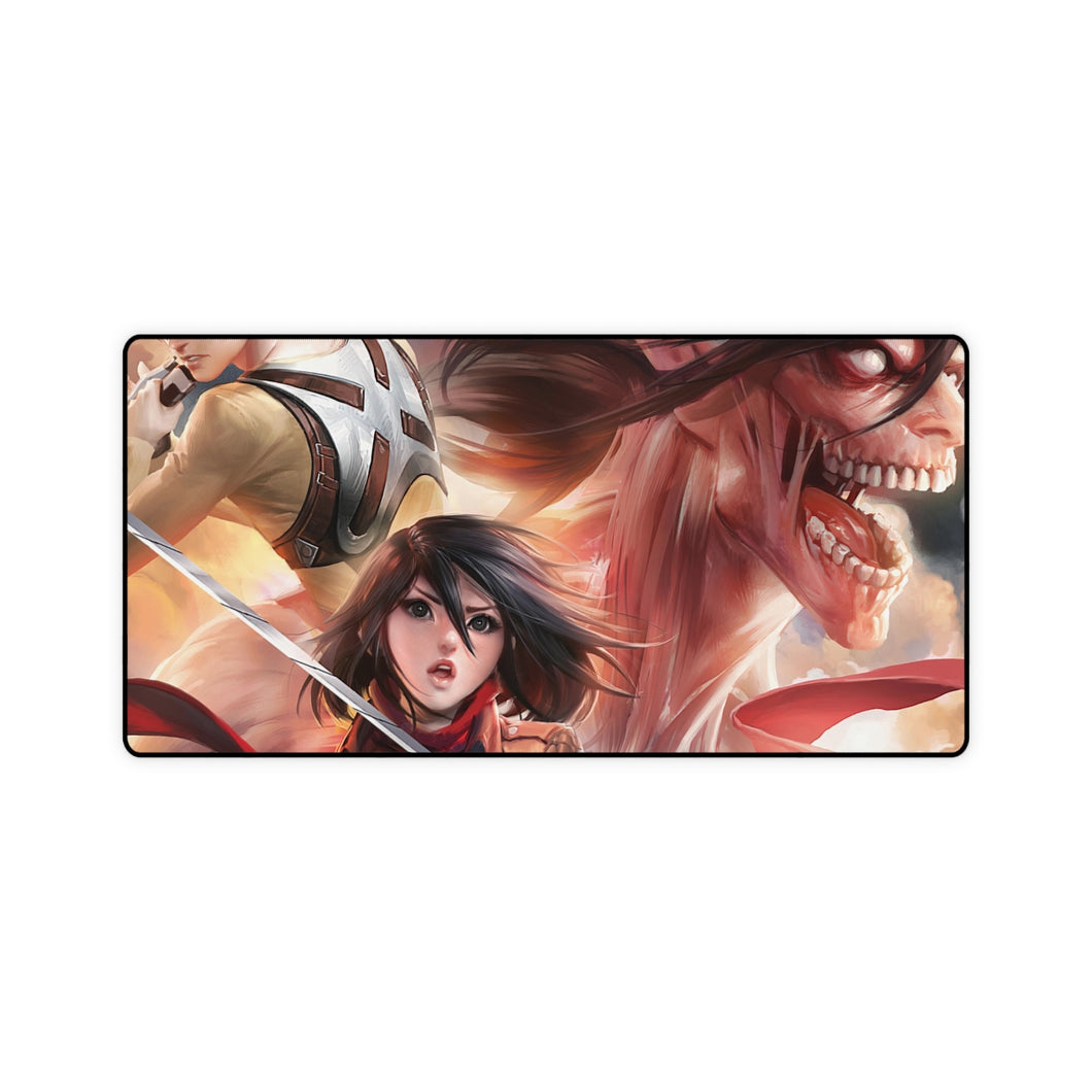 Anime Attack On Titan Mouse Pad (Desk Mat)