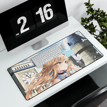 Load image into Gallery viewer, Anime Girl Mouse Pad (Desk Mat) With Laptop
