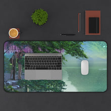 Load image into Gallery viewer, The Garden Of Words Mouse Pad (Desk Mat) With Laptop
