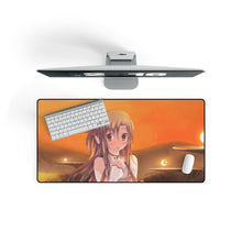 Load image into Gallery viewer, Yuuki Asuna Mouse Pad (Desk Mat) On Desk
