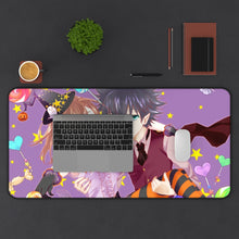 Load image into Gallery viewer, A Certain Scientific Railgun Mikoto Misaka Mouse Pad (Desk Mat) With Laptop
