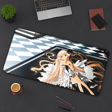 Load image into Gallery viewer, Chobits Mouse Pad (Desk Mat) On Desk
