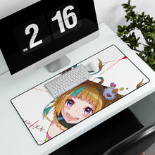 Load image into Gallery viewer, Anime Kiznaiver Mouse Pad (Desk Mat) With Laptop
