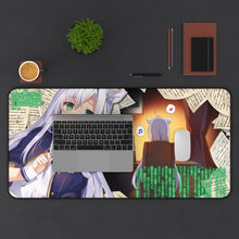 Load image into Gallery viewer, Rokudenashi Majutsu Koushi To Akashic Records Sistine Fibel Mouse Pad (Desk Mat) With Laptop
