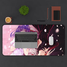 Load image into Gallery viewer, Dark Sakura Sakura Matou Mouse Pad (Desk Mat) With Laptop
