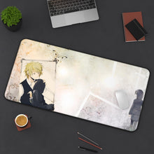 Load image into Gallery viewer, Durarara!! Shizuo Heiwajima, Anri Sonohara Mouse Pad (Desk Mat) On Desk
