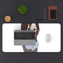 Load image into Gallery viewer, Miss Kobayashi&#39;s Dragon Maid Elma, Kobayashi San Chi No Maid Dragon Mouse Pad (Desk Mat) With Laptop
