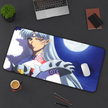 Load image into Gallery viewer, InuYasha Mouse Pad (Desk Mat) On Desk
