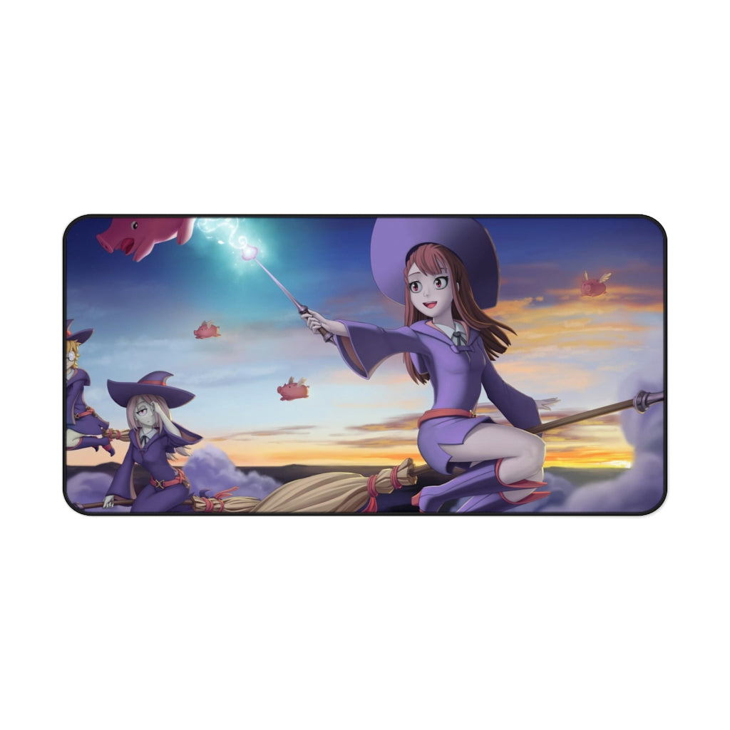 Little Witch Academia Atsuko Kagari, Sucy Manbavaran, Computer Keyboard Pad, Lotte Yanson Mouse Pad (Desk Mat)