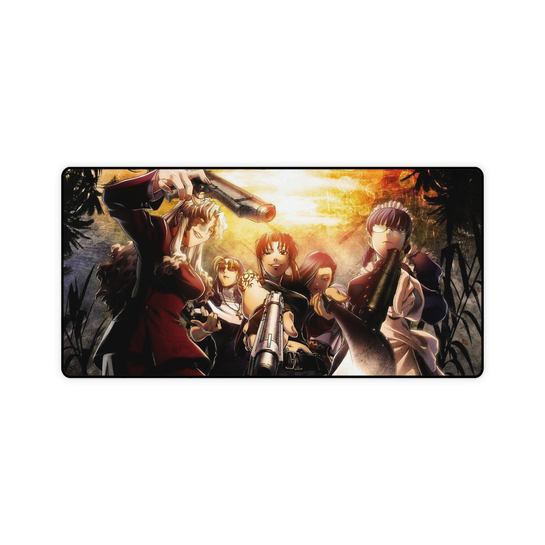 Black Lagoon Mouse Pad (Desk Mat)