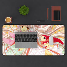 Load image into Gallery viewer, Chobits Mouse Pad (Desk Mat) With Laptop
