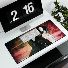 Load image into Gallery viewer, Sasuke vs itachi Mouse Pad (Desk Mat) With Laptop
