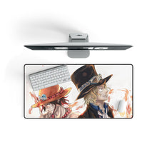 Load image into Gallery viewer, Anime One Piece Mouse Pad (Desk Mat) On Desk

