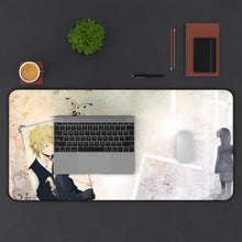 Load image into Gallery viewer, Durarara!! Shizuo Heiwajima, Anri Sonohara Mouse Pad (Desk Mat) With Laptop
