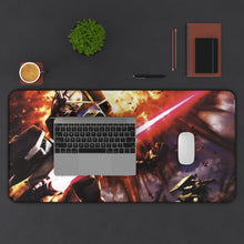 Load image into Gallery viewer, Anime Gundam Mouse Pad (Desk Mat) With Laptop
